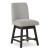 Burkhaus Polyester Upholstered Swivel Barstool