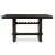Burkhaus Wood Veneer Rectangular Counter Table w/Wine Rack