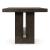 Burkhaus Wood Veneer Rectangular Counter Table w/Wine Rack