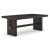 Burkhaus Wood Veneer Rectangular Extendable Dining Table