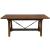 Holverson Industrial Rectangular Wood Extendable Dining Table