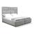 Da Vinci King Size Bed with Fabric Upholstery & LED Lighting