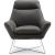 Daiana Top Grain Leather Leisure Chair