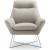 Daiana Top Grain Leather Leisure Chair