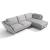 Daisy Fabric Sectional Sofa