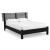Danziar MDF/Wood Veneer Slat Panel Bedroom Set