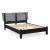 Danziar MDF/Wood Veneer Slat Panel Bedroom Set