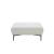 Davos Bonded Leather Ottoman