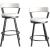 Appert Industrial Swivel Counter Height Chair