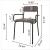 Whythe PU Leather Dining Chair 