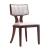 Pulitzer Faux Leather Dining Chair