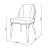 Estelle Faux Leather Dining Chair
