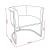 Cosmopolitan Faux Leather Dining Chair
