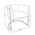 Cosmopolitan Faux Leather Dining Chair