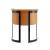 Corso Leatherette Dining Chair w/Metal Frame 