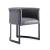 Corso Leatherette Dining Chair w/Metal Frame 