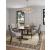 Shubert Faux Leather/Velvet Dining Chair 