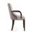 Shubert Faux Leather/Velvet Dining Armchair 