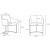 Serena Leatherette Dining Armchair