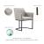 Serena Leatherette Dining Armchair