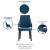 Kara Upholstered Dining Arm Chair 