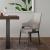 Kara Leatherette/Velvet Upholstered Dining Arm Chair 