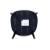 Kara Leatherette/Velvet Upholstered Dining Arm Chair 