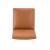 Anna Square Faux Leather Dining Chair 