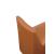 Anna Square Faux Leather Dining Chair 