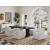 Anna Square Faux Leather Dining Armchair 