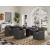 Anna Square Faux Leather Dining Armchair 