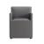 Anna Square Faux Leather Dining Armchair 