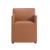 Anna Square Faux Leather Dining Armchair 