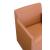 Anna Square Faux Leather Dining Armchair 