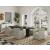 Anna Square Faux Leather Dining Armchair 
