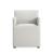 Anna Square Faux Leather Dining Armchair 