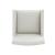 Anna Square Faux Leather Dining Armchair 