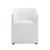 Anna Round Faux Leather Dining Armchair 