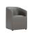 Anna Round Faux Leather Dining Armchair 