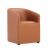 Anna Round Faux Leather Dining Armchair 