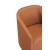 Anna Round Faux Leather Dining Armchair 