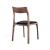 Moderno Leatherette Stackable Dining Chair, Set of 2