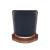 Moderno Leatherette Stackable Dining Chair, Set of 2