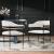 Lia Chenille Dining Armchair 
