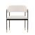 Lia Chenille Dining Armchair 