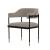 Lia Chenille Dining Armchair 