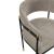 Lia Chenille Dining Armchair 
