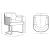 Reeva Leatherette Dining Armchair 