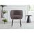 Kaya Pleated Velvet Dining Chair 