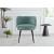 Kaya Pleated Velvet Dining Chair 